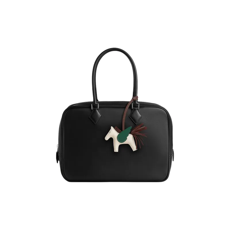 HERMES Rodeo Pegase Bag Accessories Chalk White & Chocolates Brown-1
