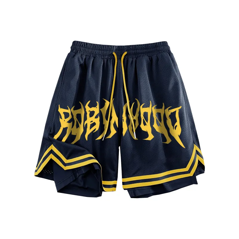ROBINHOOD Basketball Shorts Unisex-8