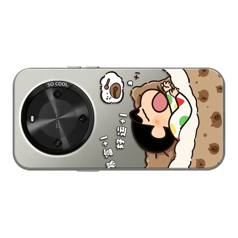YAOCAI Acrylic Material Shin Chan Covering His Mouth H1 Phone Cases Compatibility With MVMOM 30/20 Trendy And Cool-9