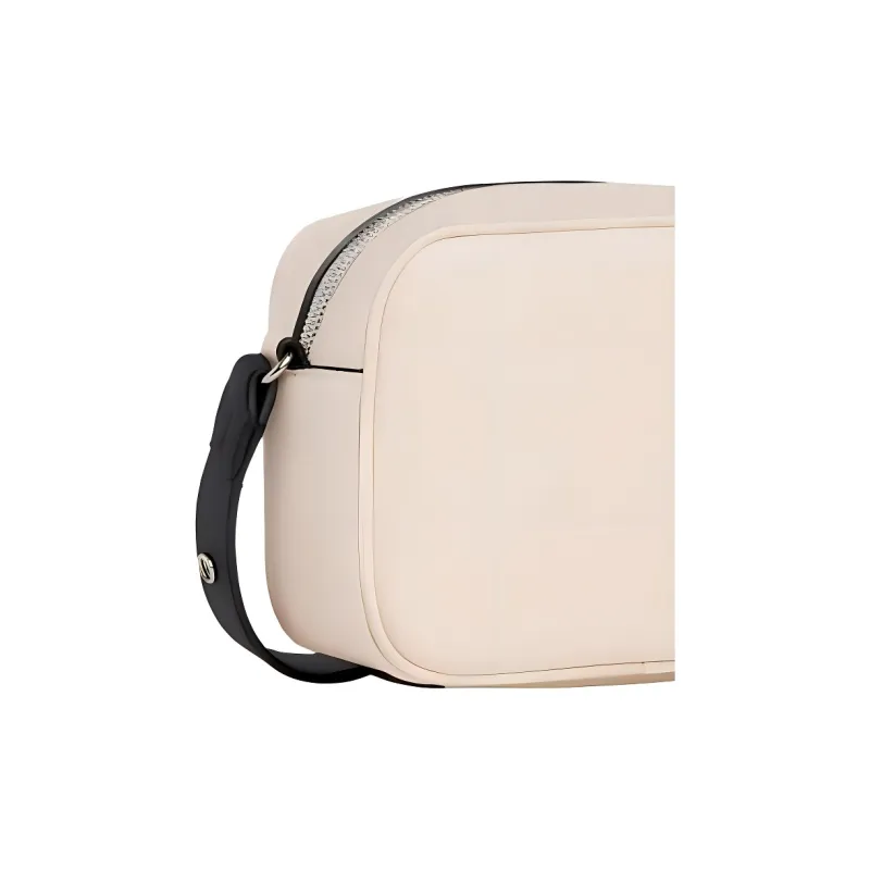 CK/Calvin Klein Synthetic Recycled Leather Camera Bag Shoulder Bag Crossbody Bag Women's Beige Pink-4