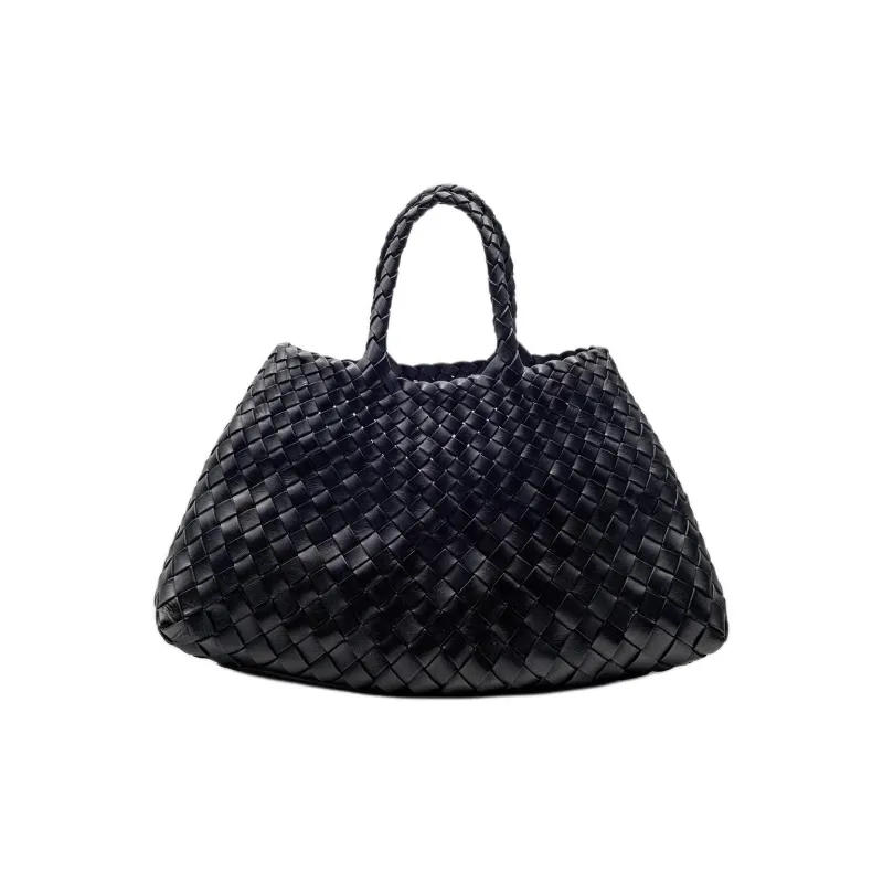 Dragon Diffusion Buffalo Calfskin Handbag Trumpets Women's Black-0