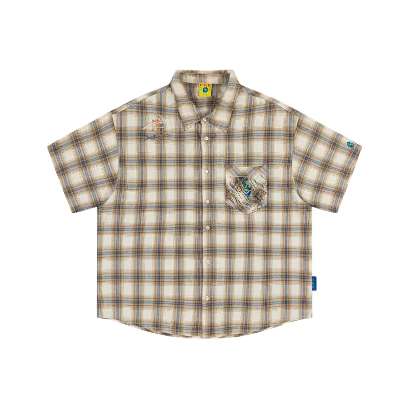 PUK Shirts Unisex Dark Khaki-0