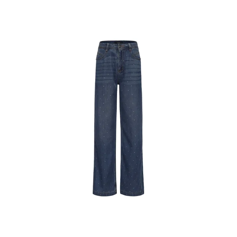 GIMING Jeans Women's Blue-0