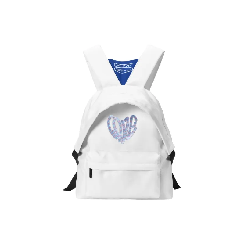 LOVVVVE PU Backpacks Regular Women's White-8