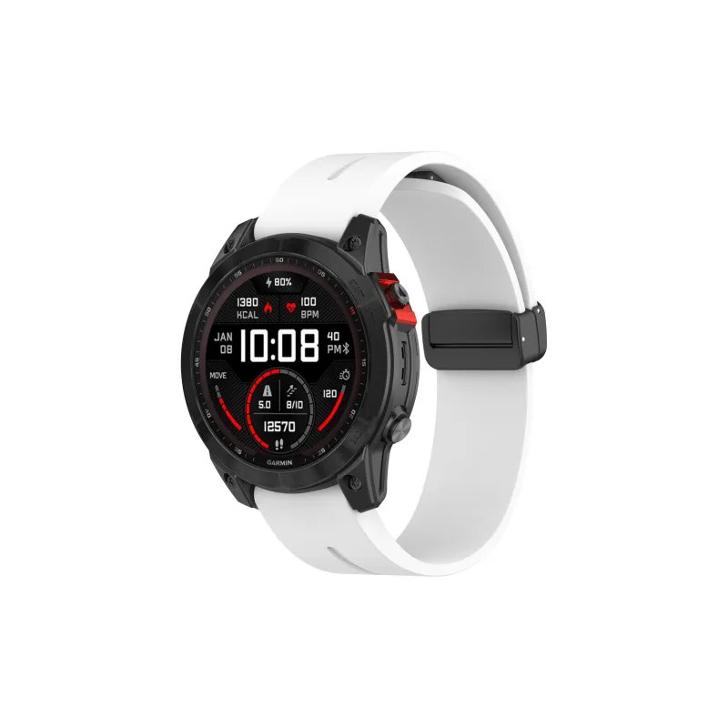 ZHENGGUANG Garmin Compatibility Watch Band Silicone Material-4