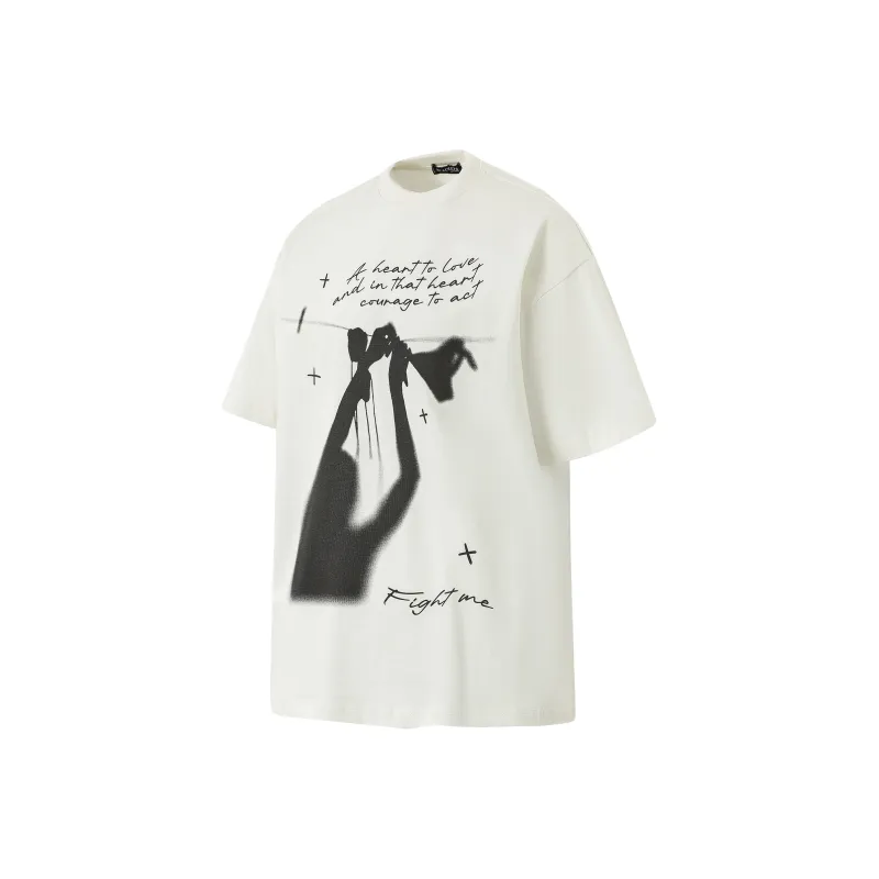HKRXEC T Shirts Men Cream Apricot-2