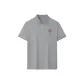 [7A Antibacterial Quick Dry Cooling]Light Gray (Ho Skier Chest Logo)
