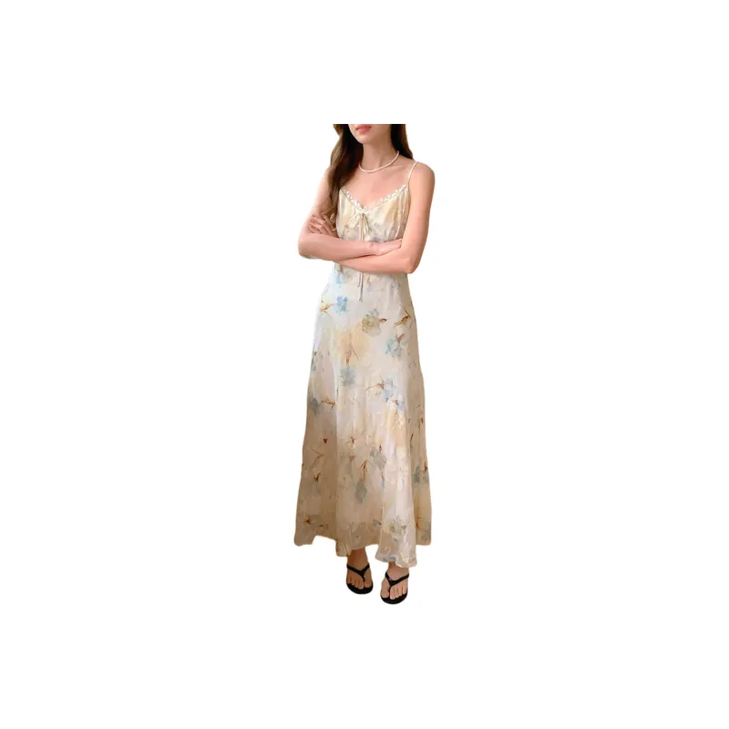 FAIRWHALE Slip Dresses Women's Multicolor-0