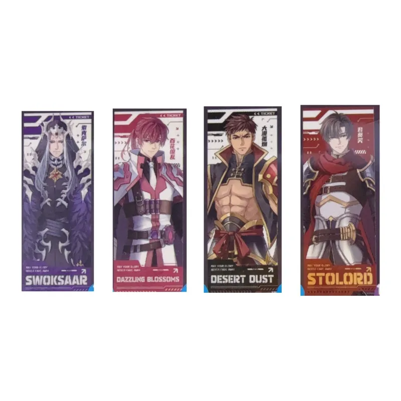 MOOUFAN The King's Avatar Account Card Collection Laser Tickets-1