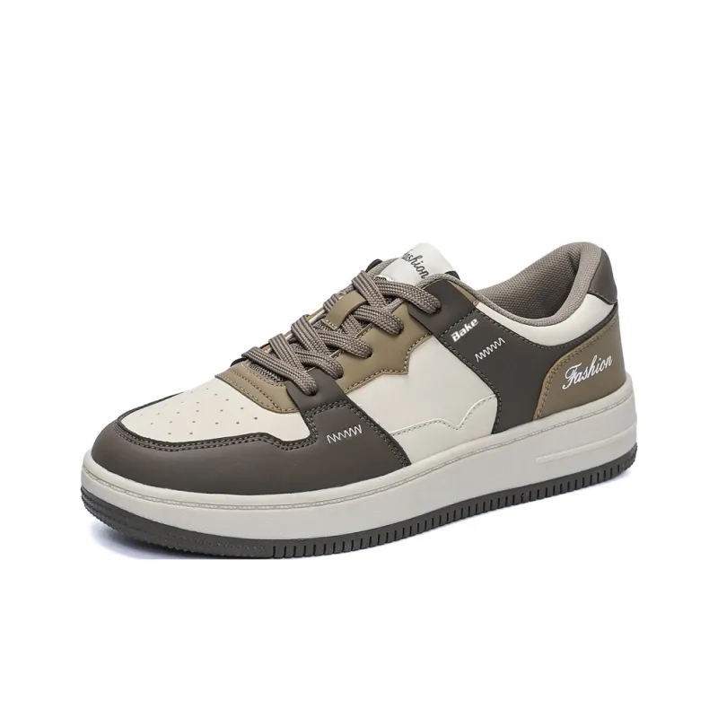 BAKE Slip Resistant, Abrasion Resistant, Breathable Low Top Skateboard Shoes Men's-0