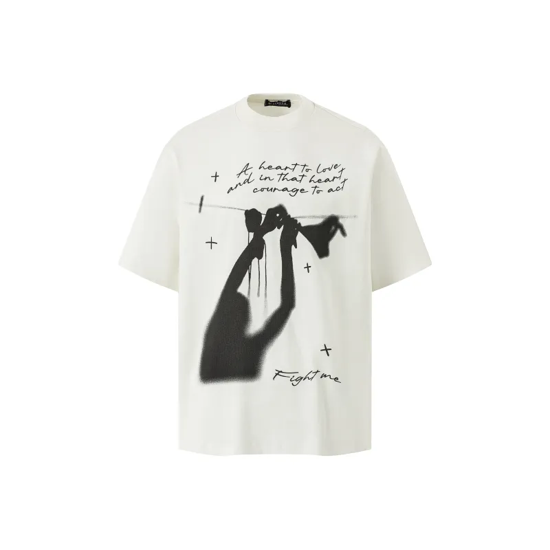 HKRXEC T Shirts Men Cream Apricot-0