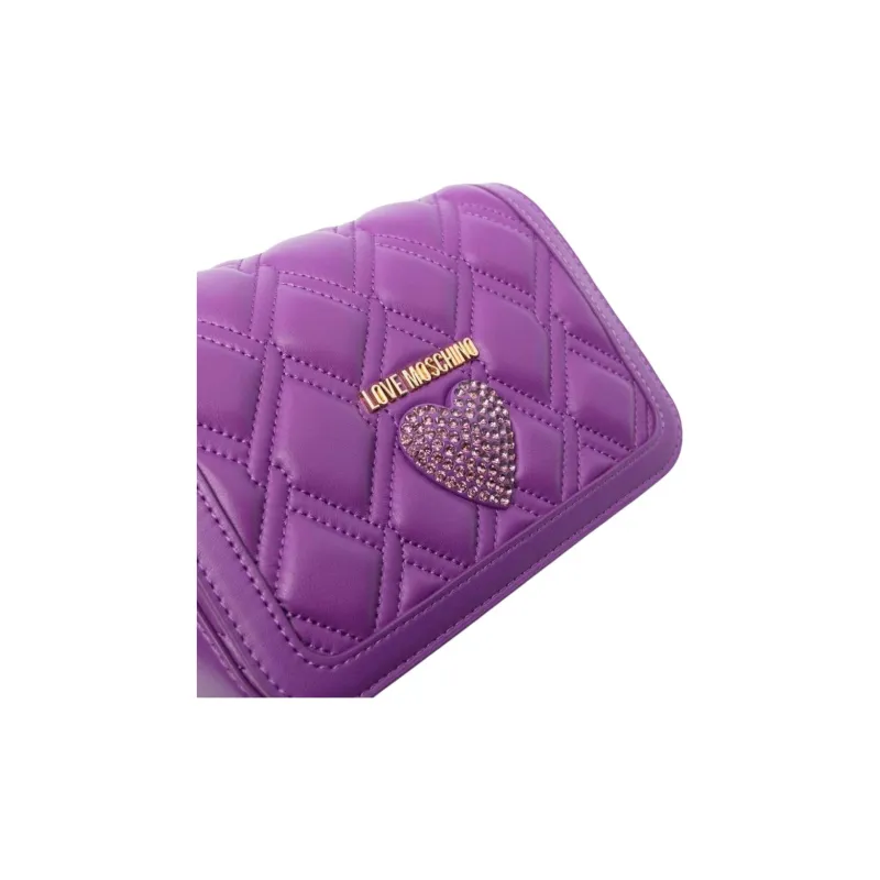 LOVE MOSCHINO Logo-lettering Cross Body Bag-3