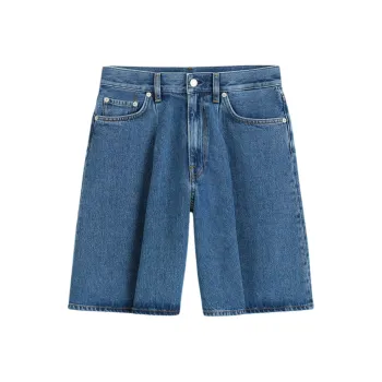 COS Denim Shorts Women's Blue