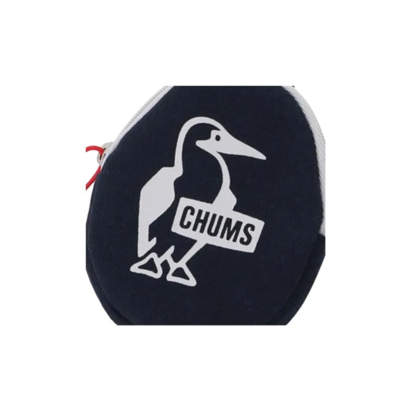 CHUMS Cotton Coin Purse Unisex Marine Blue-1