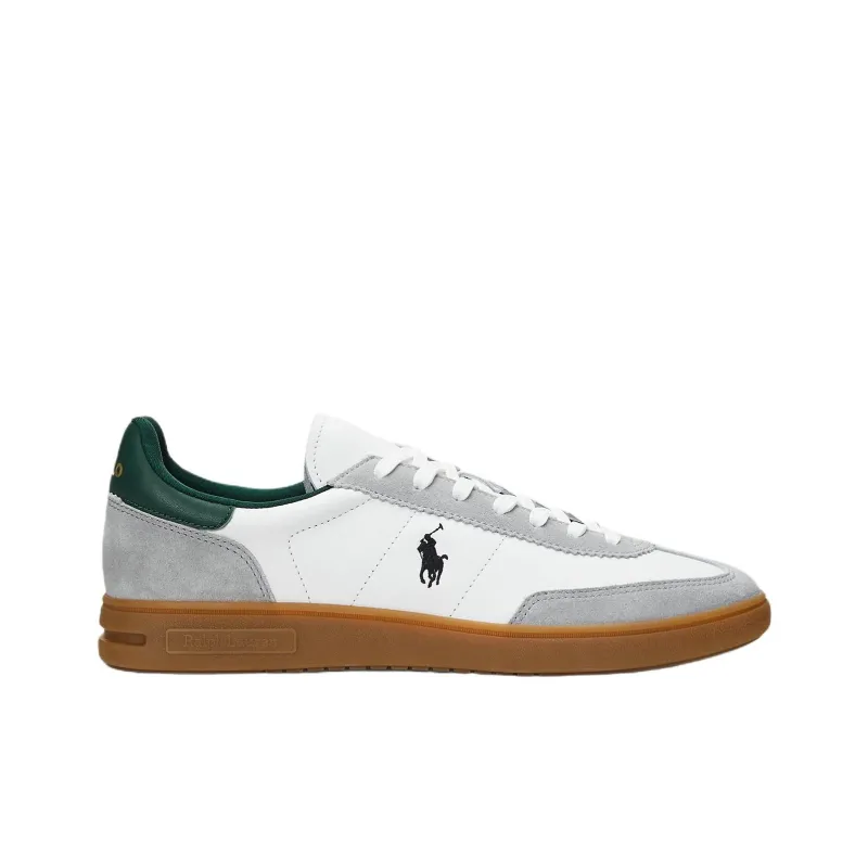 Polo Ralph Lauren Bedford Low Top Skateboard Shoes Women's Gray-1