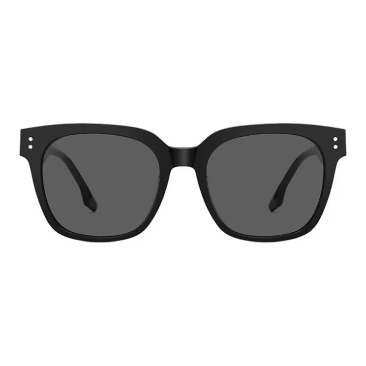 CAPONI TR90 Square Sunglasses Unisex Black-3