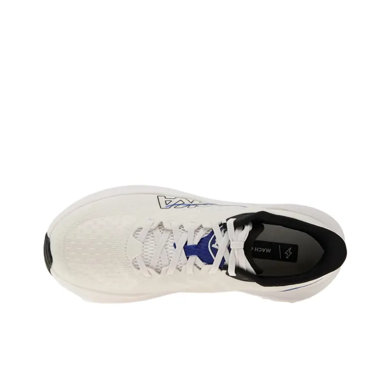 HOKA ONE ONE MACH 6 Anti Slip Wear Resistant Low Top Casual Running Shoes Men's White-3