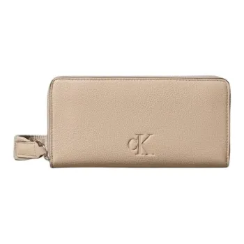 CALVIN KLEIN Polyurethane Wallet Tubas Unisex Ecru