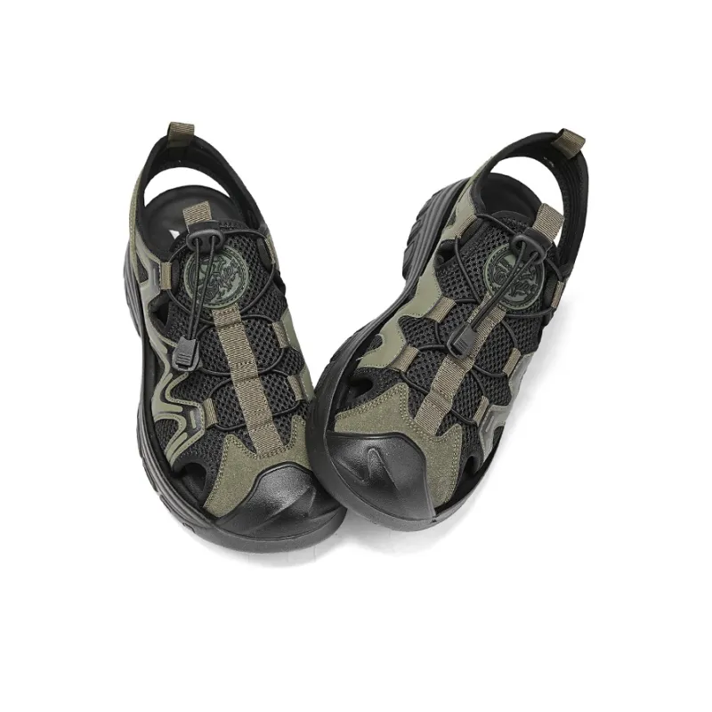 Warrior Running Shoes Men's Army Green/Black-4