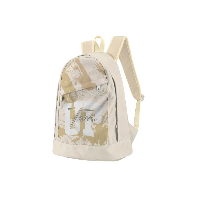 TURN UP Polyester Backpack Unisex Khaki-1