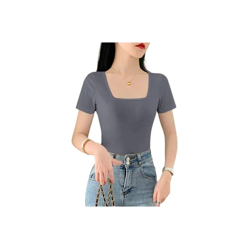 AWAO Regular T Shirt Women's Smoke Gray-0