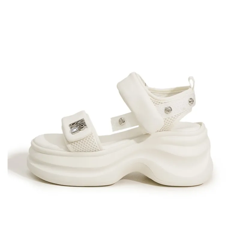 Milan Love Song One Strap Sandals 8cm Women's-7
