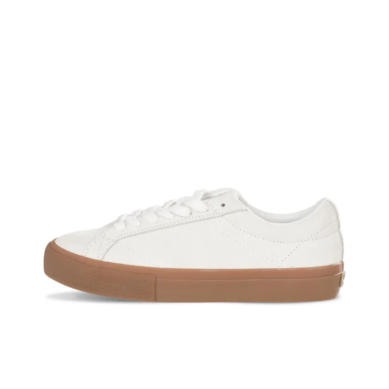 Ollieskate Abrasion Resistant Balance Lightweight Low Top Skateboard Shoes Unisex White-0