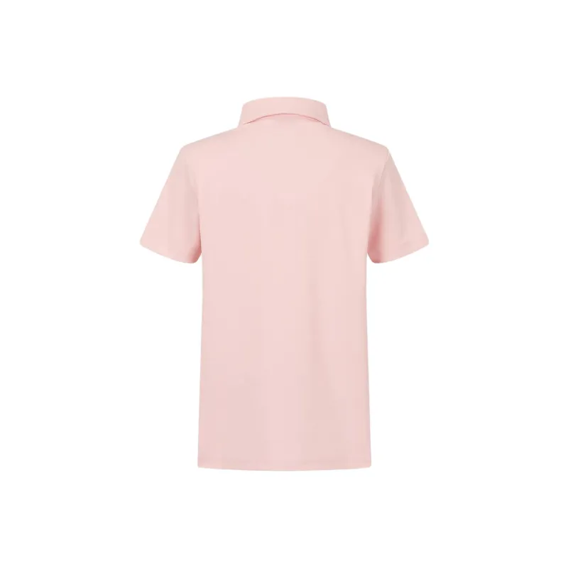 Columbia Polo Shirt Women's Dark Pink-1