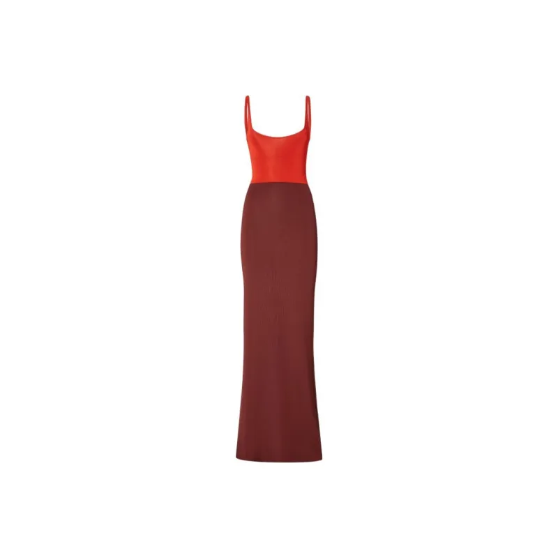 FENDI SS25 Slip Dress Women's Red-0