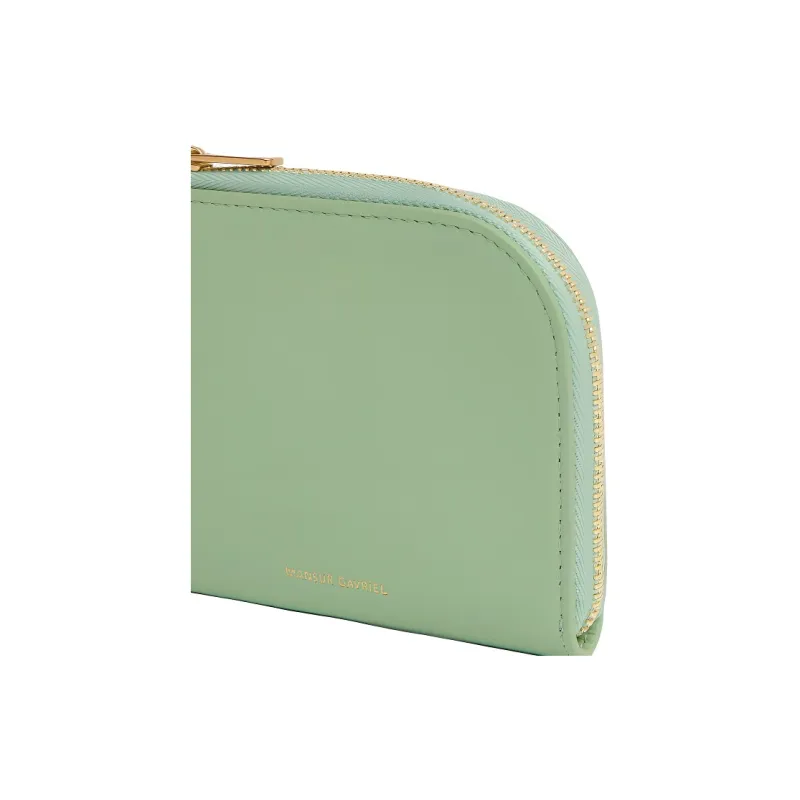 MANSUR GAVRIEL Calfskin Wallet Women's Green-3