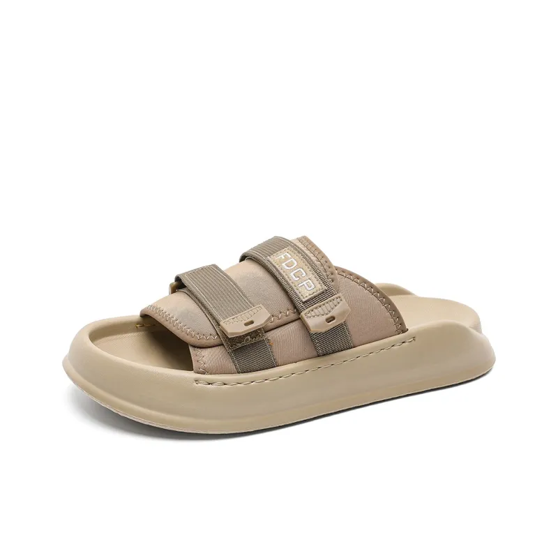 SOBB Rubber Foam Outsole Slip Resistant Abrasion Resistant Cushioning Slide Slippers Men's-6