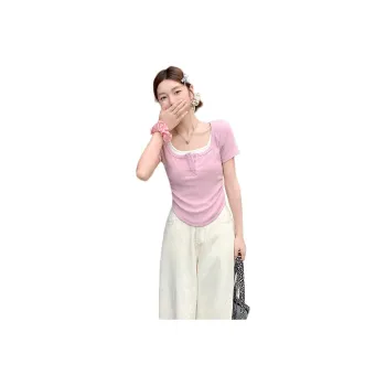 Flowers In Water Regular T Shirt Women's