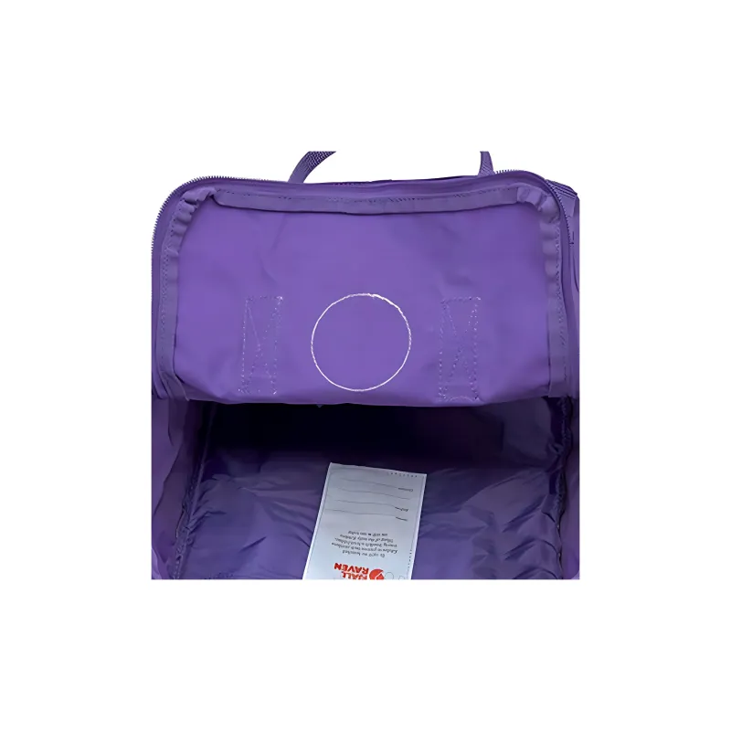 Fjallraven Kanken Backpack Outdoor Bag Vinyl 17L Purple Unisex-3