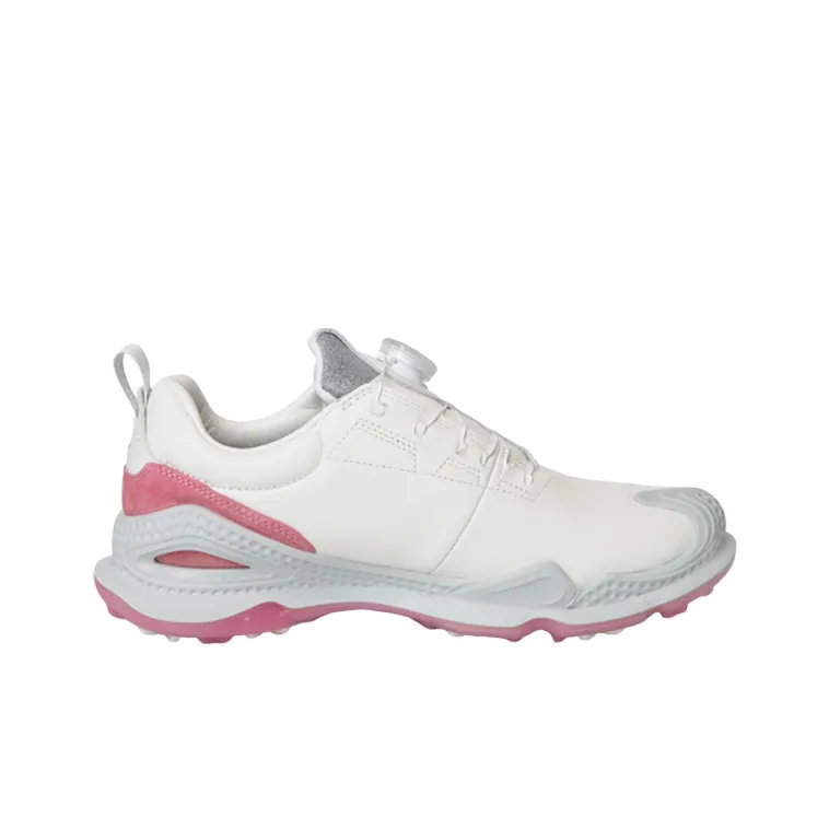 Xceo1996 Wear resistant And Waterproof Low Top Golf Shoes Women's White Pink-1