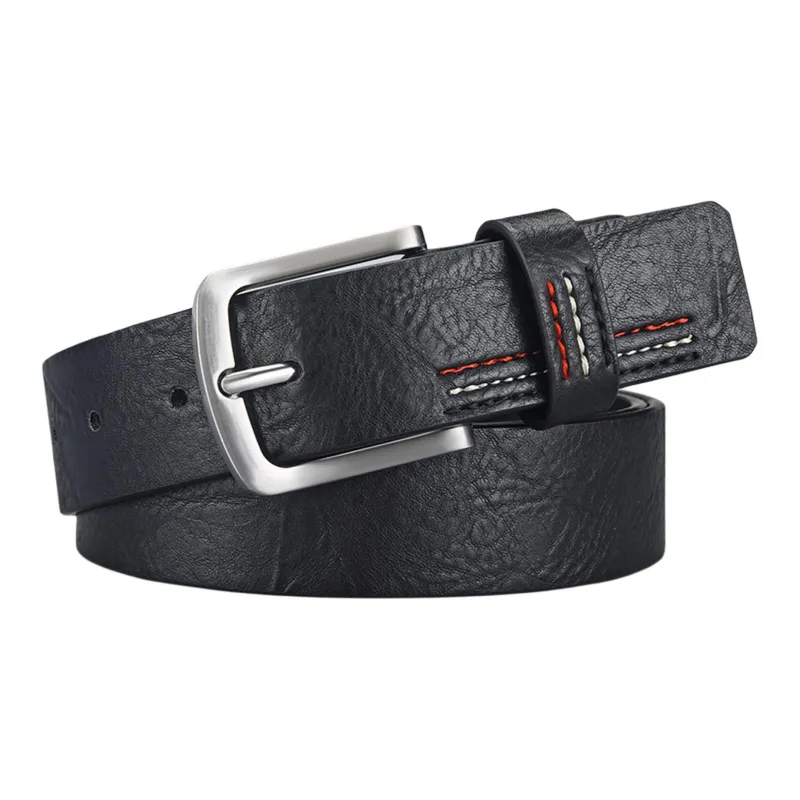 JEANSWEST PU Leather Belts Men's 3.5CM-13