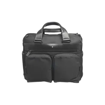 MONTBLANC Fabric Handbag Men's Black