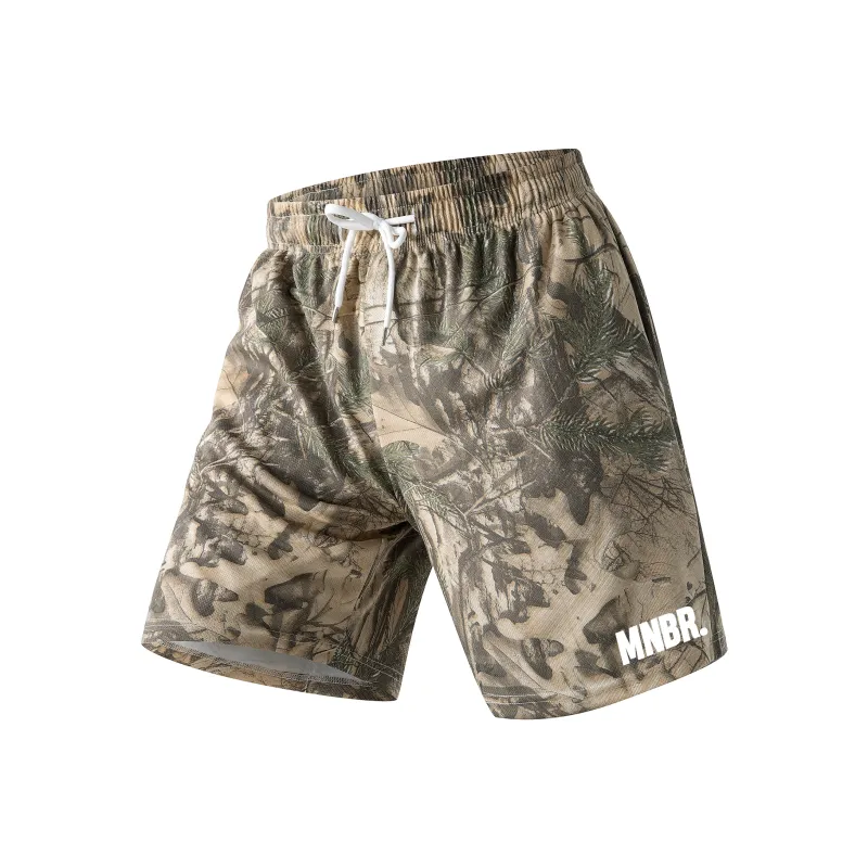 Menblero Casual Shorts Unisex Maple Yellow-1