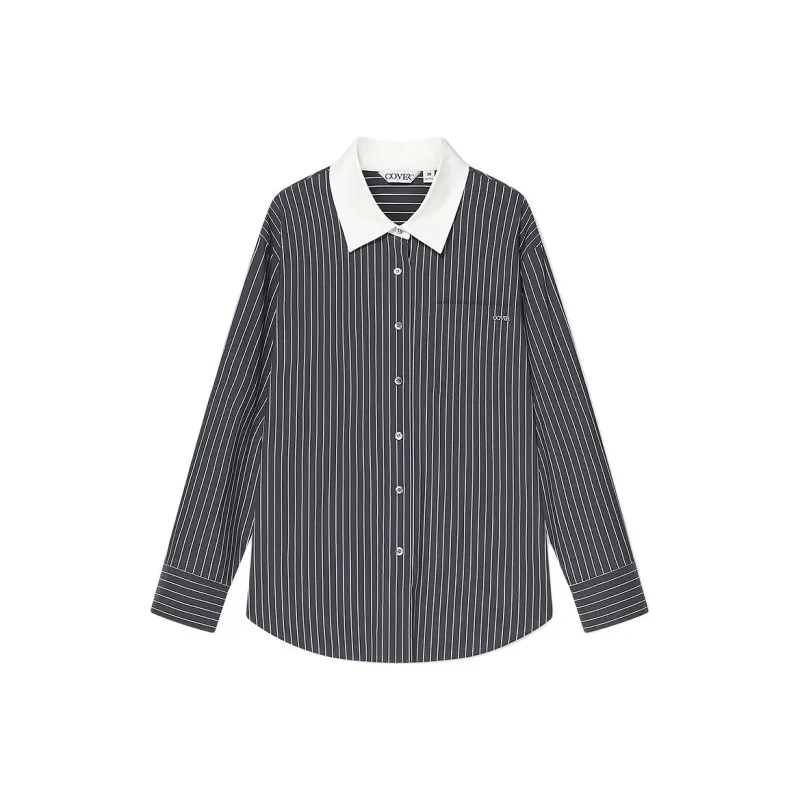 COVERINS Shirts Women's Dark Gray-0