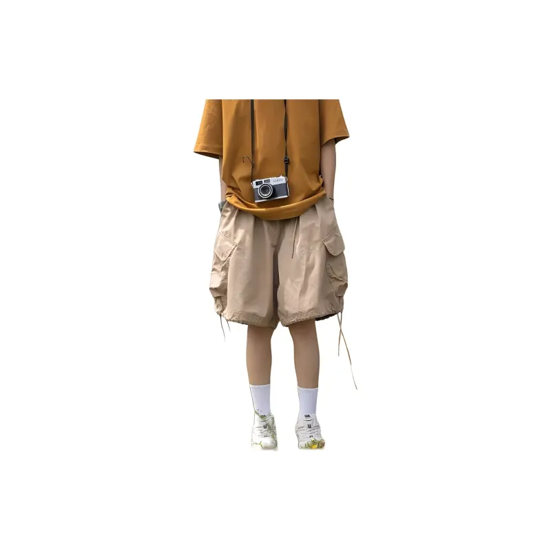 CORNILOT Cargo Shorts Unisex Khaki-0