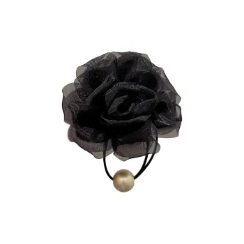 Pink Empress Rubber Band Hair Tie Women's