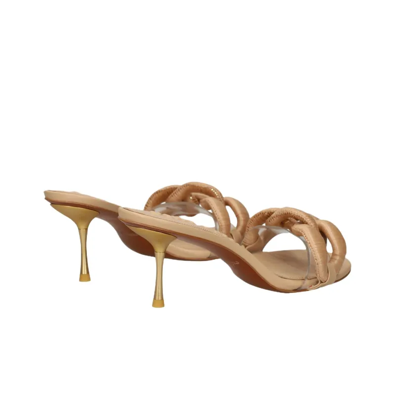 CULT GAIA Abrasion Resistant Slide Slippers Women's Beige-3