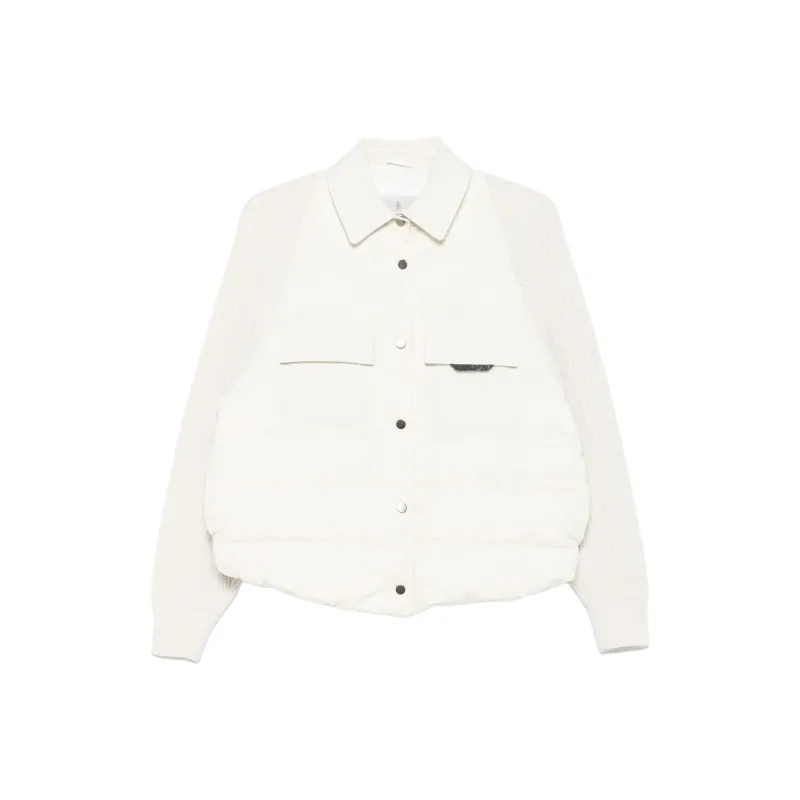 Brunello Cucinelli Jackets & Coats Women's White-0