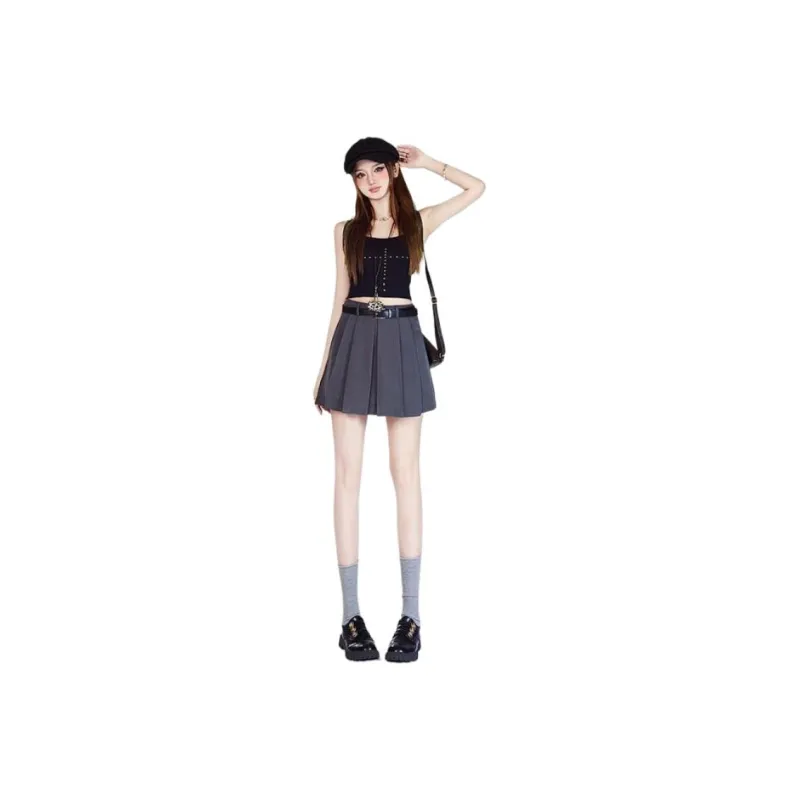 YINLEI Casual Short Skirts Women's-0