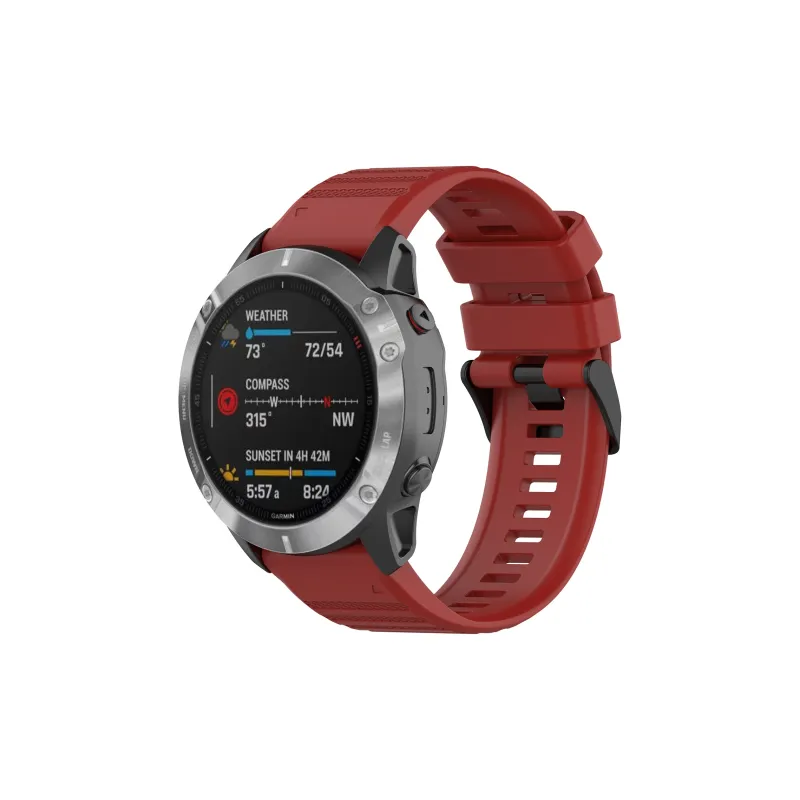 ZHENGGUANG Garmin Compatibility Watch Band Silicone Material-15