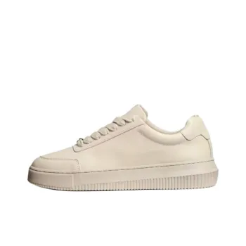CKJ CALVIN KLEIN JEANS Low Top Skateboard Shoes Men's Beige