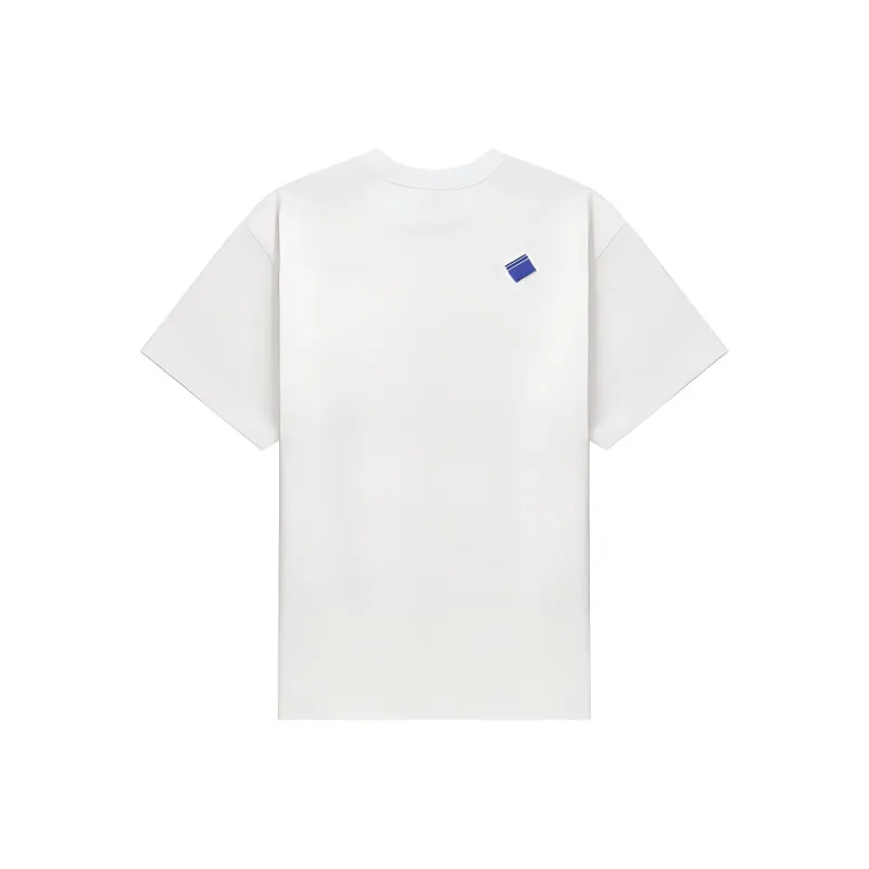 ADER ERROR Semi Oversized Fit T Shirt 'Off White'-1