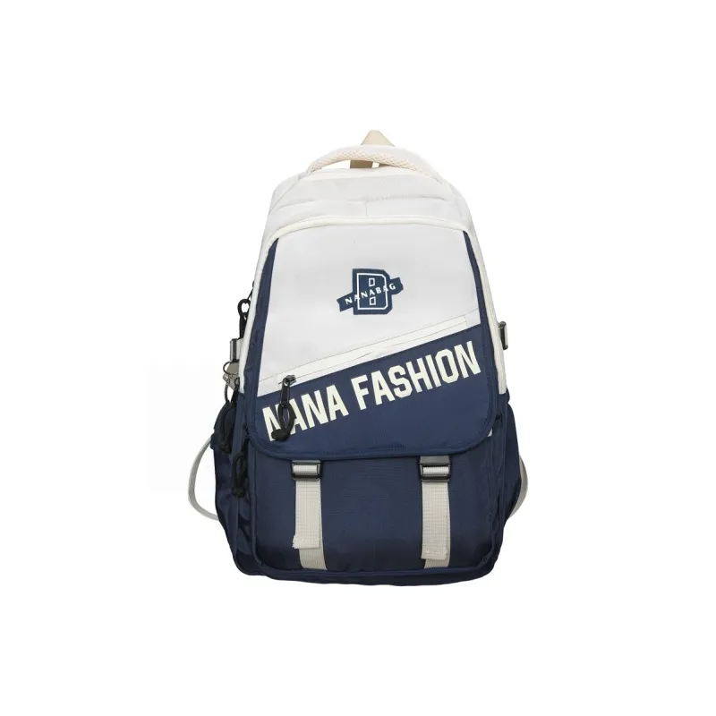 Vack Nylon Backpack Unisex Multicolor-18