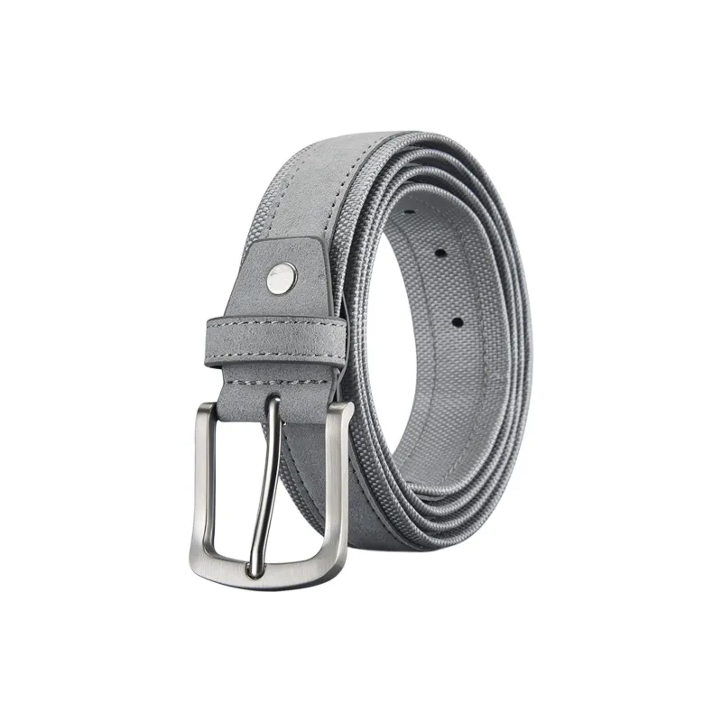 JEANSWEST Split Cow Leather Belts Men's 3.4CM-1