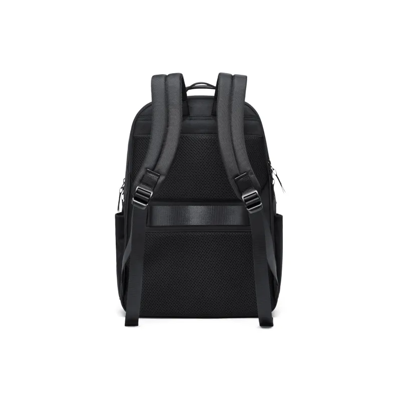 SEPTWOLVES Fabric Students Backpack Laptop Bag QPL Unisex Black-2