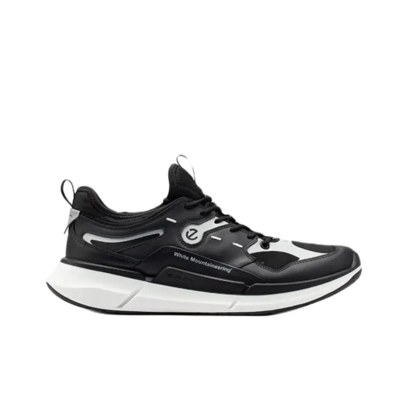 White Mountaineering x Ecco Biom 2.2 Abrasion Resistant Low Top Running Shoes Men's Black-1